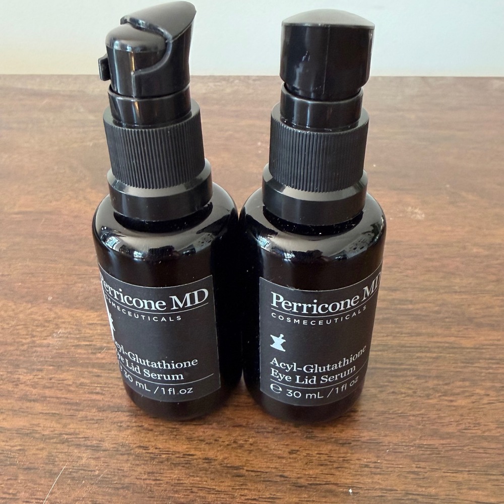 Perricone MD Acyl-Glutathione‎ Eye Lid Serum 1oz 30ml Lot of 2 Bottles